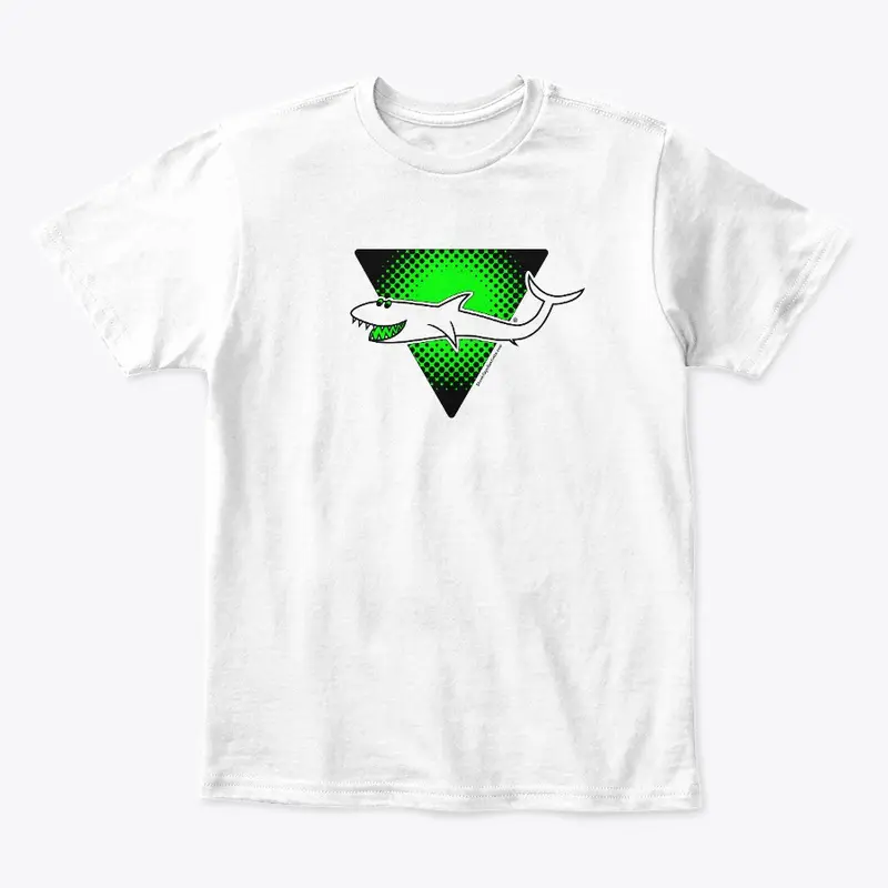 Retro Logo - Green  Front Print